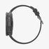 ACS06394 - Galaxy Watch 6 Classic (47mm) Case Liquid Air in matte black showing the front